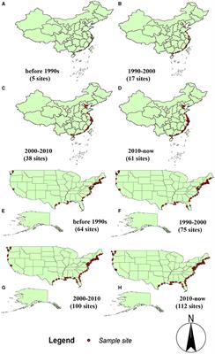 Species Distribution Models of the Spartina alterniflora Loisel in Its Origin and Invasive Country Reveal an Ecological Niche Shift